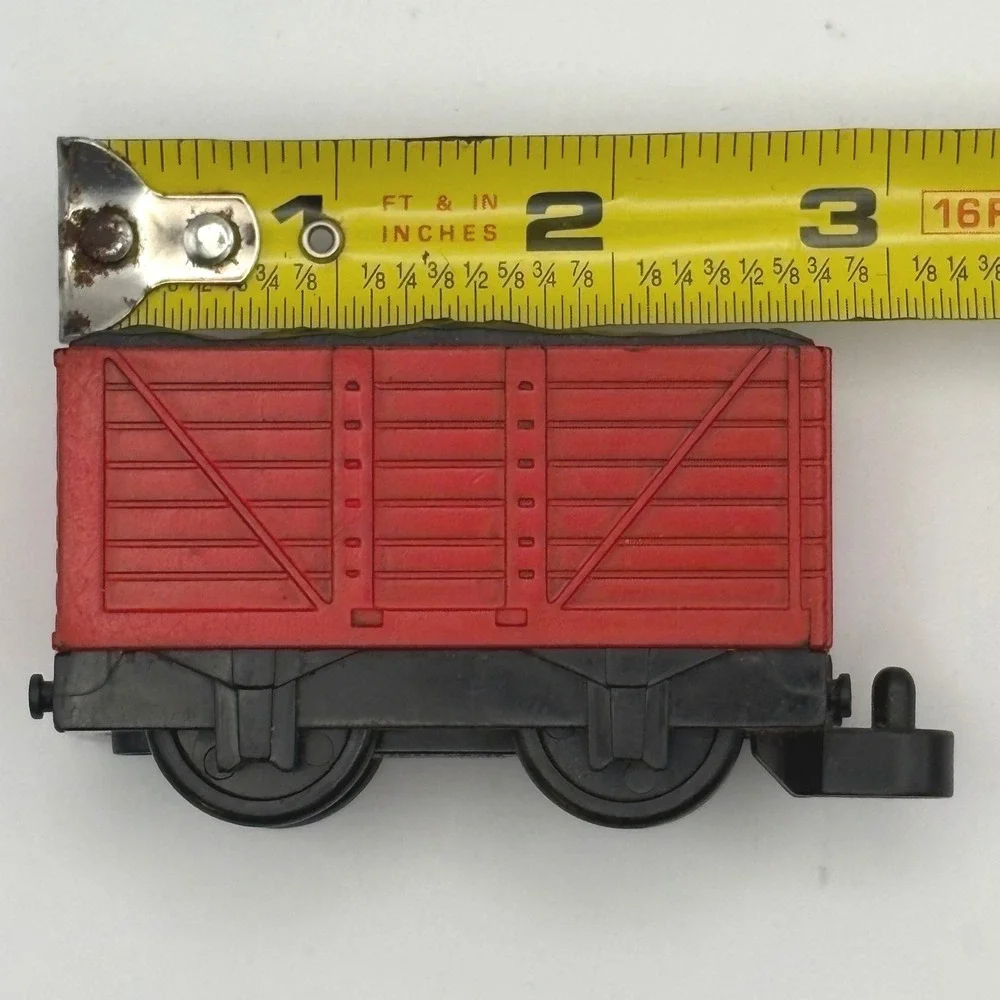 Thomas Trackmaster Red Cargo Train Wagon Tender 2011 Mattel Gullane Fisher Price